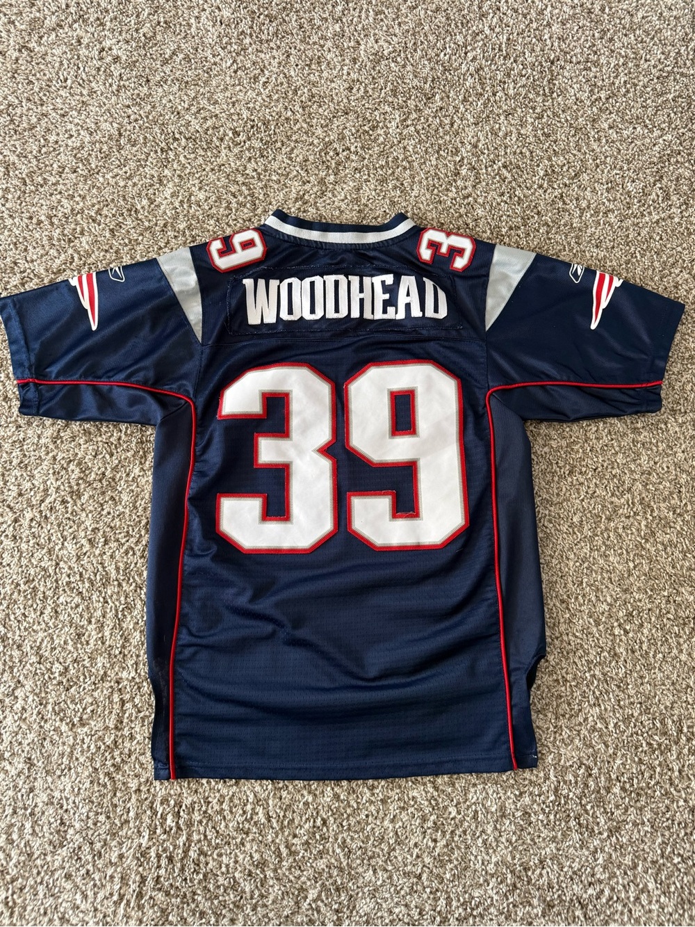 Youth Unisex New England Patriots Danny Woodhead #39 NFL Reebok Jersey